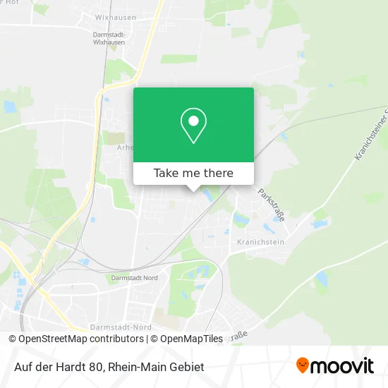 Карта Auf der Hardt 80