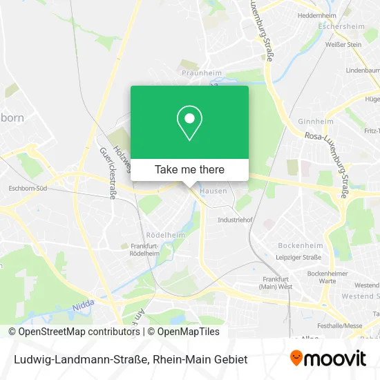 Карта Ludwig-Landmann-Straße