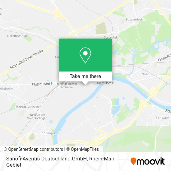 Карта Sanofi-Aventis Deutschland GmbH