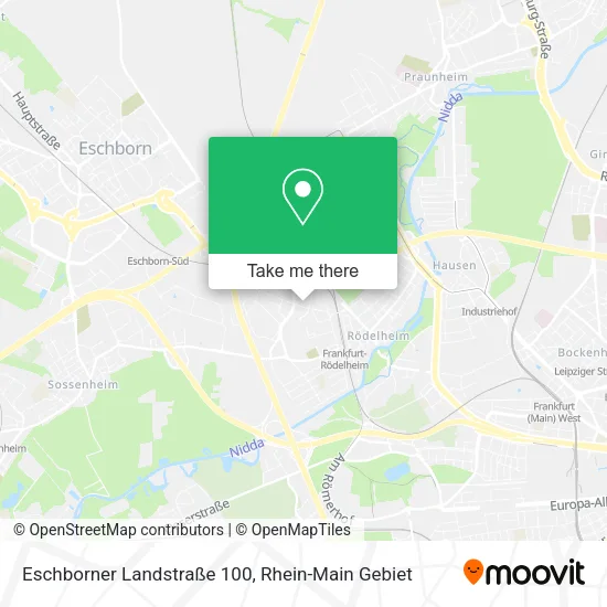 Карта Eschborner Landstraße 100
