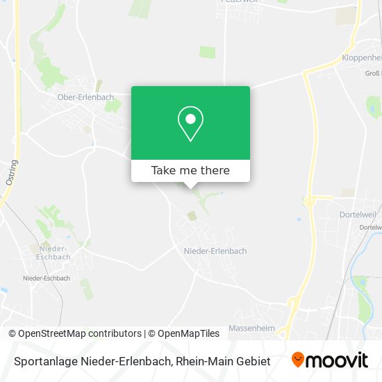 Sportanlage Nieder-Erlenbach map