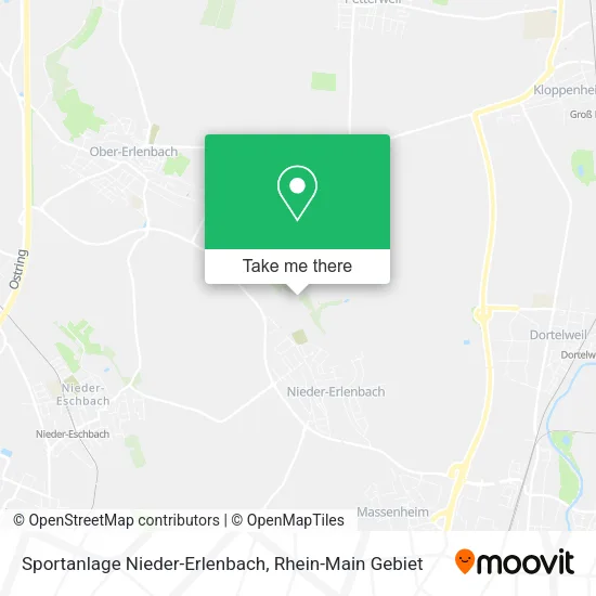 Карта Sportanlage Nieder-Erlenbach