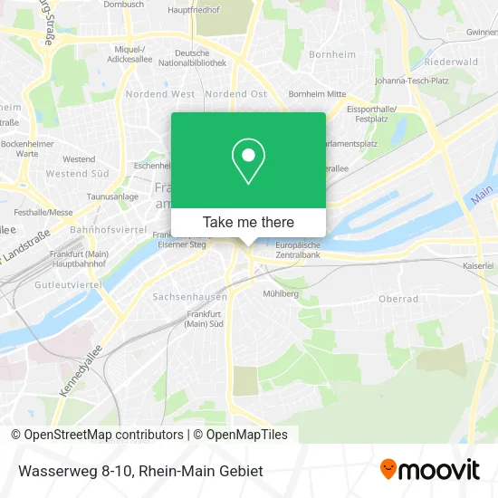 Карта Wasserweg 8-10