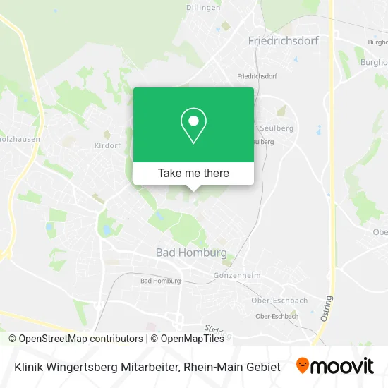 Карта Klinik Wingertsberg Mitarbeiter