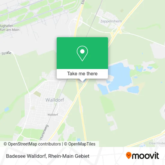 Карта Badesee Walldorf