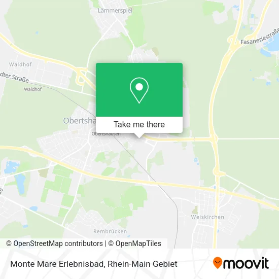 Карта Monte Mare Erlebnisbad