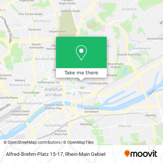 Карта Alfred-Brehm-Platz 15-17