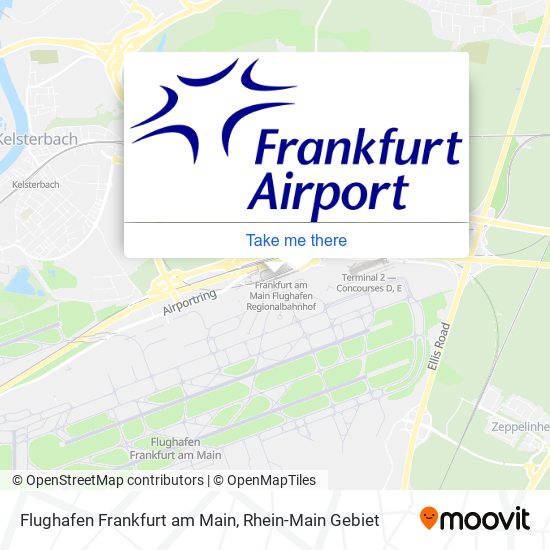 Карта Flughafen Frankfurt am Main