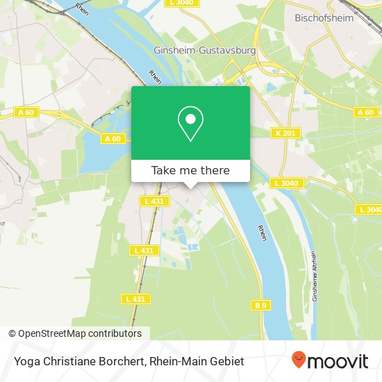 Yoga Christiane Borchert map