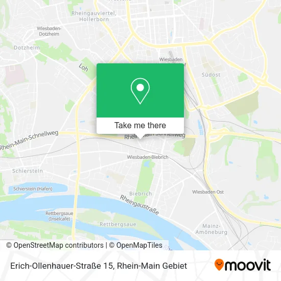Карта Erich-Ollenhauer-Straße 15