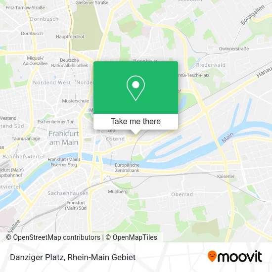 Карта Danziger Platz