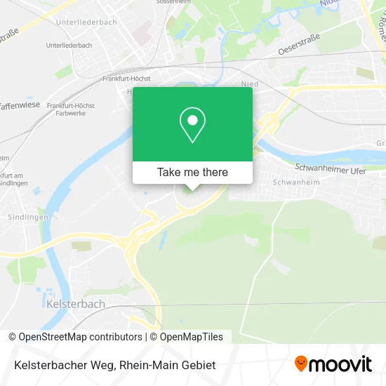 Карта Kelsterbacher Weg