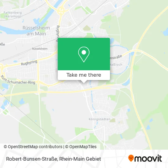 Карта Robert-Bunsen-Straße