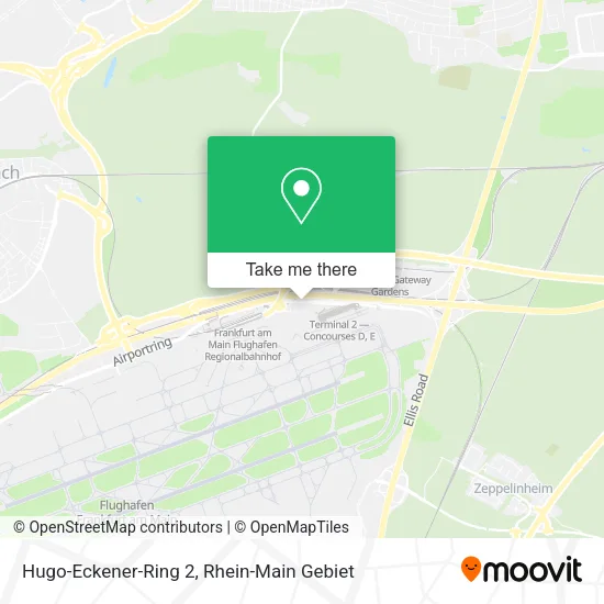 Карта Hugo-Eckener-Ring 2