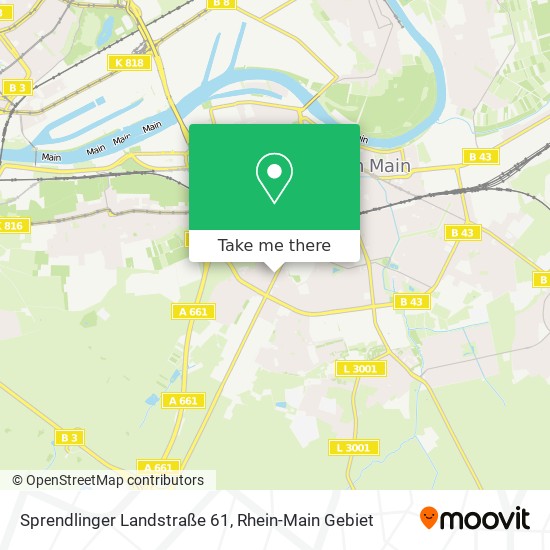 Sprendlinger Landstraße 61 map