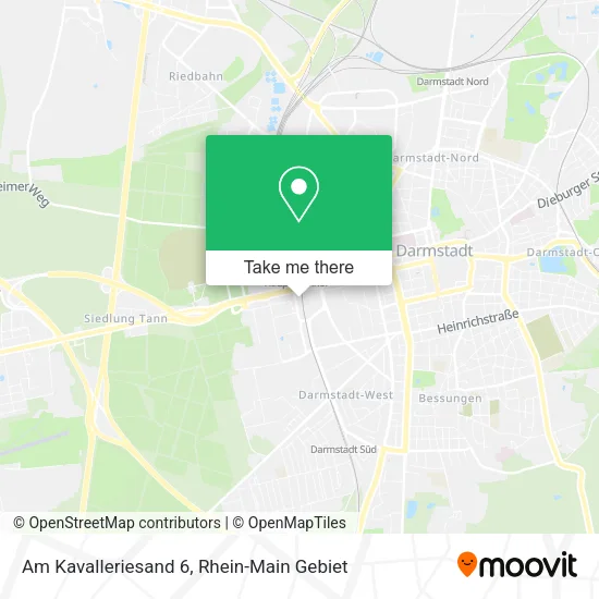 Карта Am Kavalleriesand 6