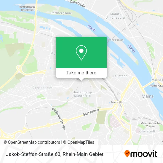 Карта Jakob-Steffan-Straße 63