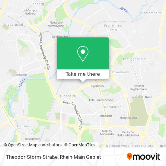 Карта Theodor-Storm-Straße