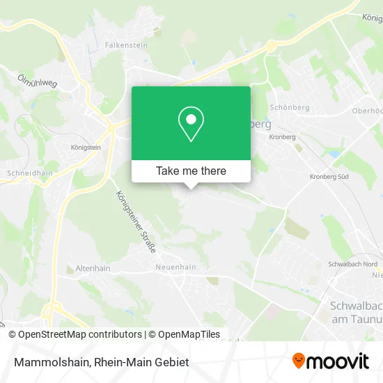 Карта Mammolshain