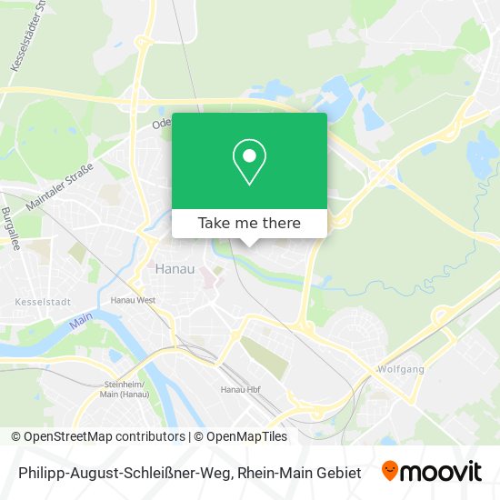 Philipp-August-Schleißner-Weg map