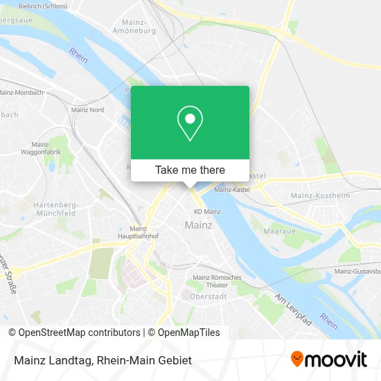 Mainz Landtag map