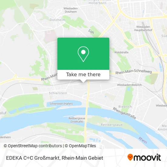 Карта EDEKA C÷C Großmarkt