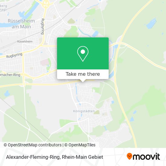 Карта Alexander-Fleming-Ring