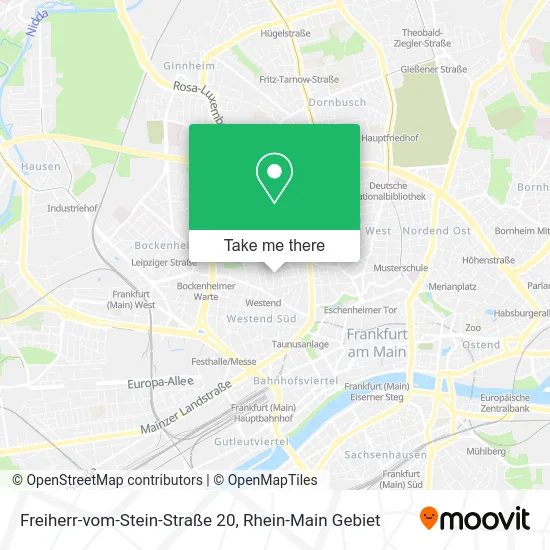 Карта Freiherr-vom-Stein-Straße 20