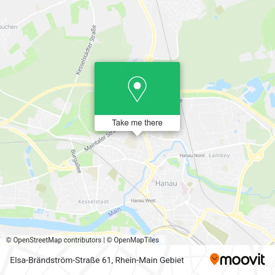 Карта Elsa-Brändström-Straße 61