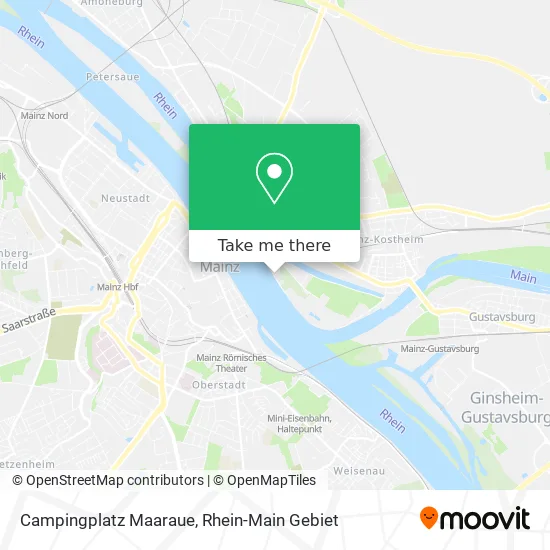 Карта Campingplatz Maaraue