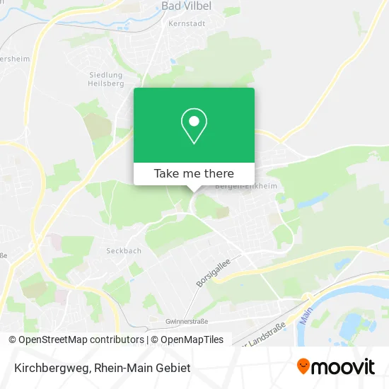 Карта Kirchbergweg