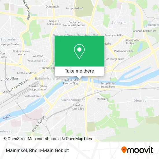 Карта Maininsel