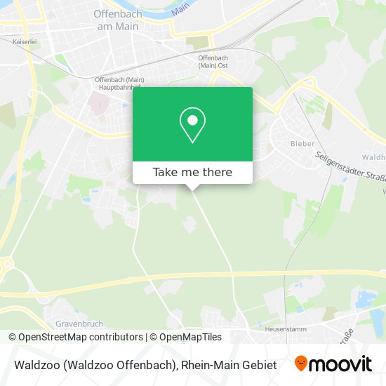 Карта Waldzoo (Waldzoo Offenbach)