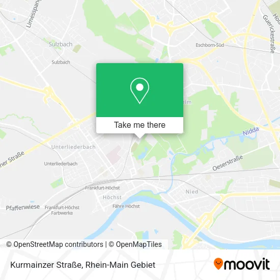 Карта Kurmainzer Straße