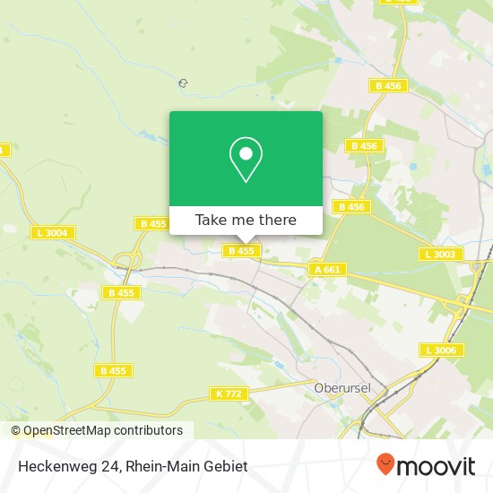 Heckenweg 24 map