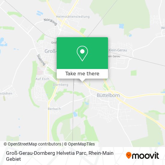 Groß-Gerau-Dornberg Helvetia Parc map