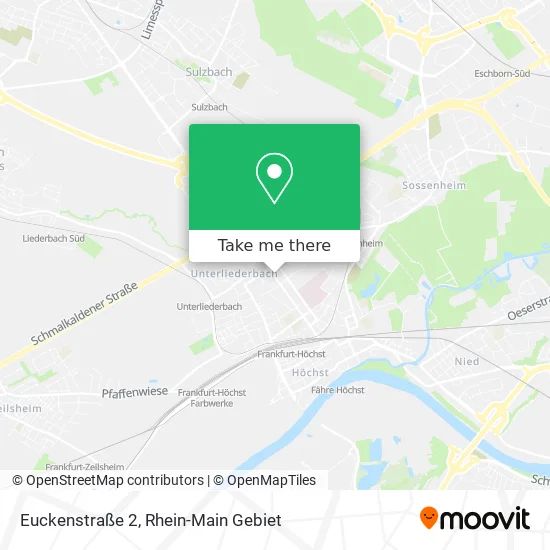 Карта Euckenstraße 2