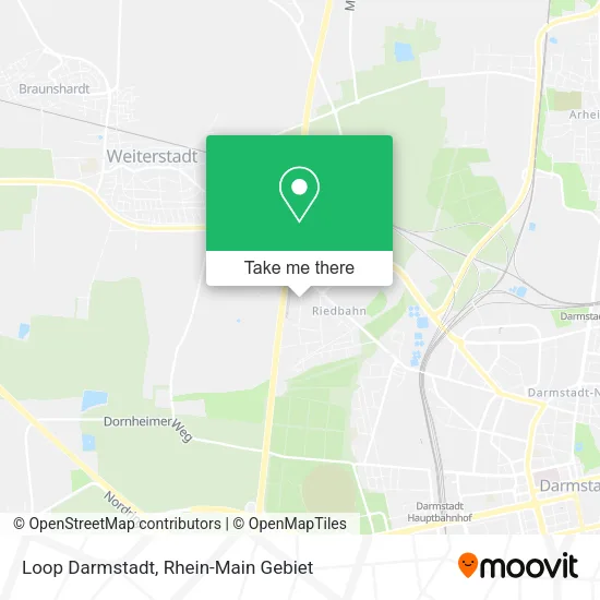 Карта Loop Darmstadt