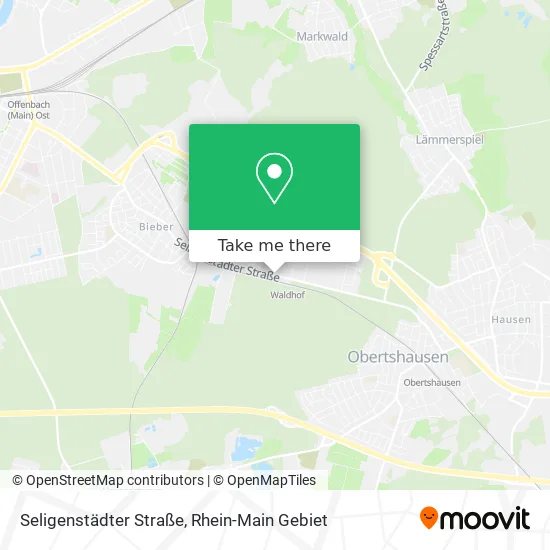 Карта Seligenstädter Straße