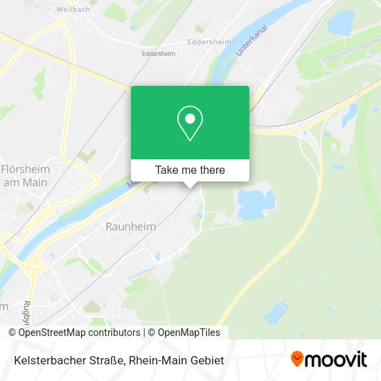 Kelsterbacher Straße map