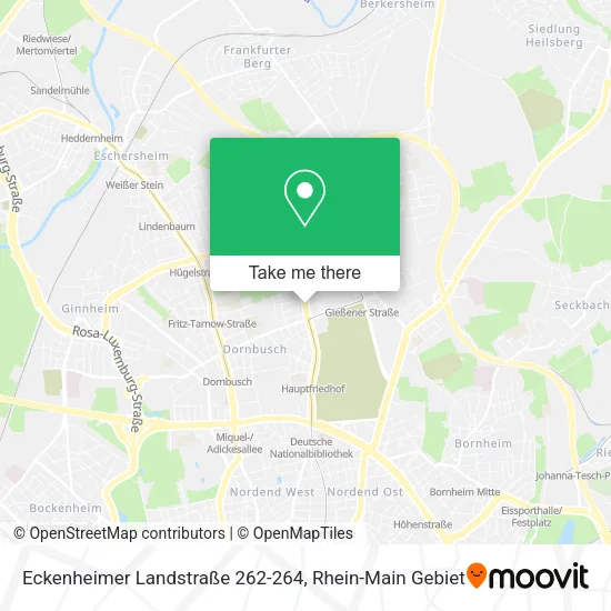 Карта Eckenheimer Landstraße 262-264
