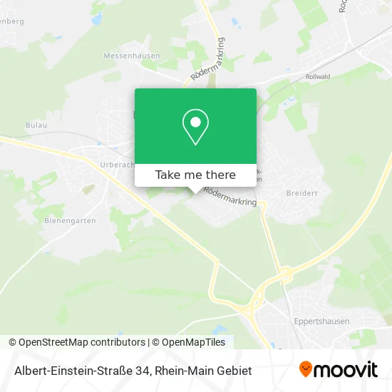 Карта Albert-Einstein-Straße 34