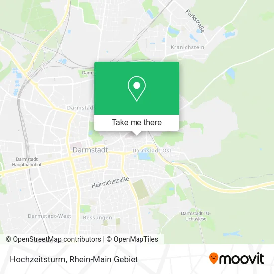 Карта Hochzeitsturm