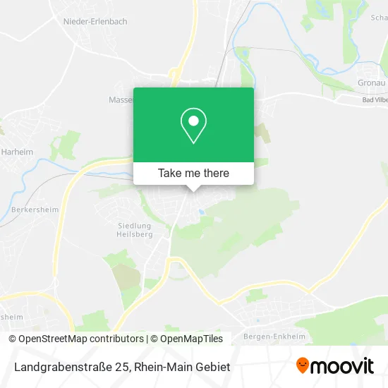 Карта Landgrabenstraße 25