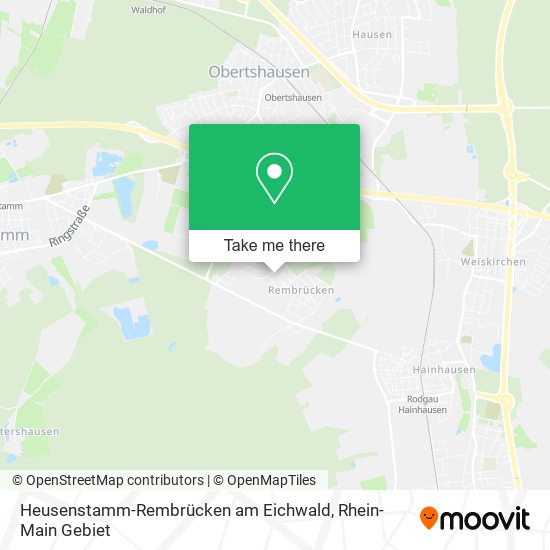 Heusenstamm-Rembrücken am Eichwald map