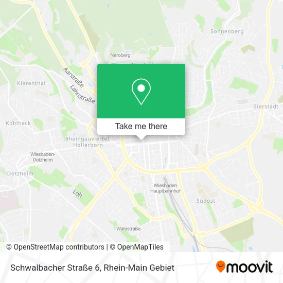 Карта Schwalbacher Straße 6