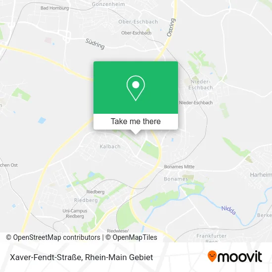 Xaver-Fendt-Straße map