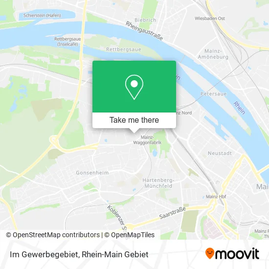 Карта Im Gewerbegebiet