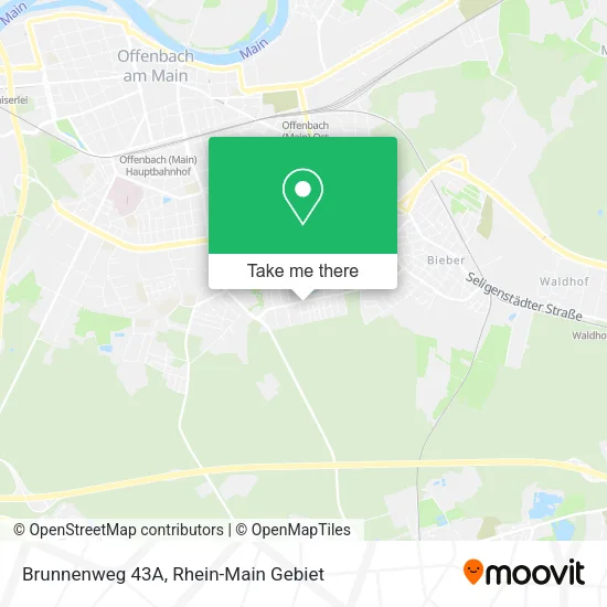 Карта Brunnenweg 43A