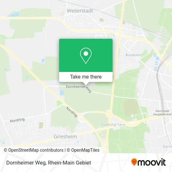 Карта Dornheimer Weg
